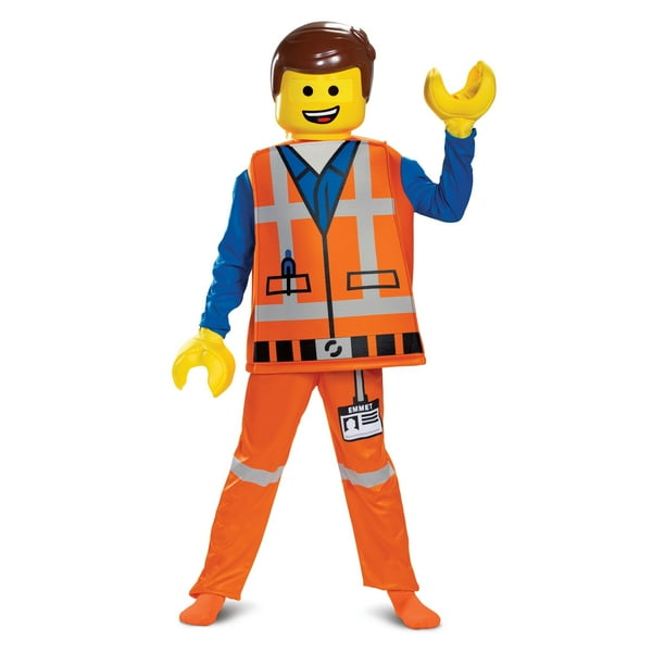 Boy's Classic The Lego Movie 2 Emmet Jumpsuit Costume 